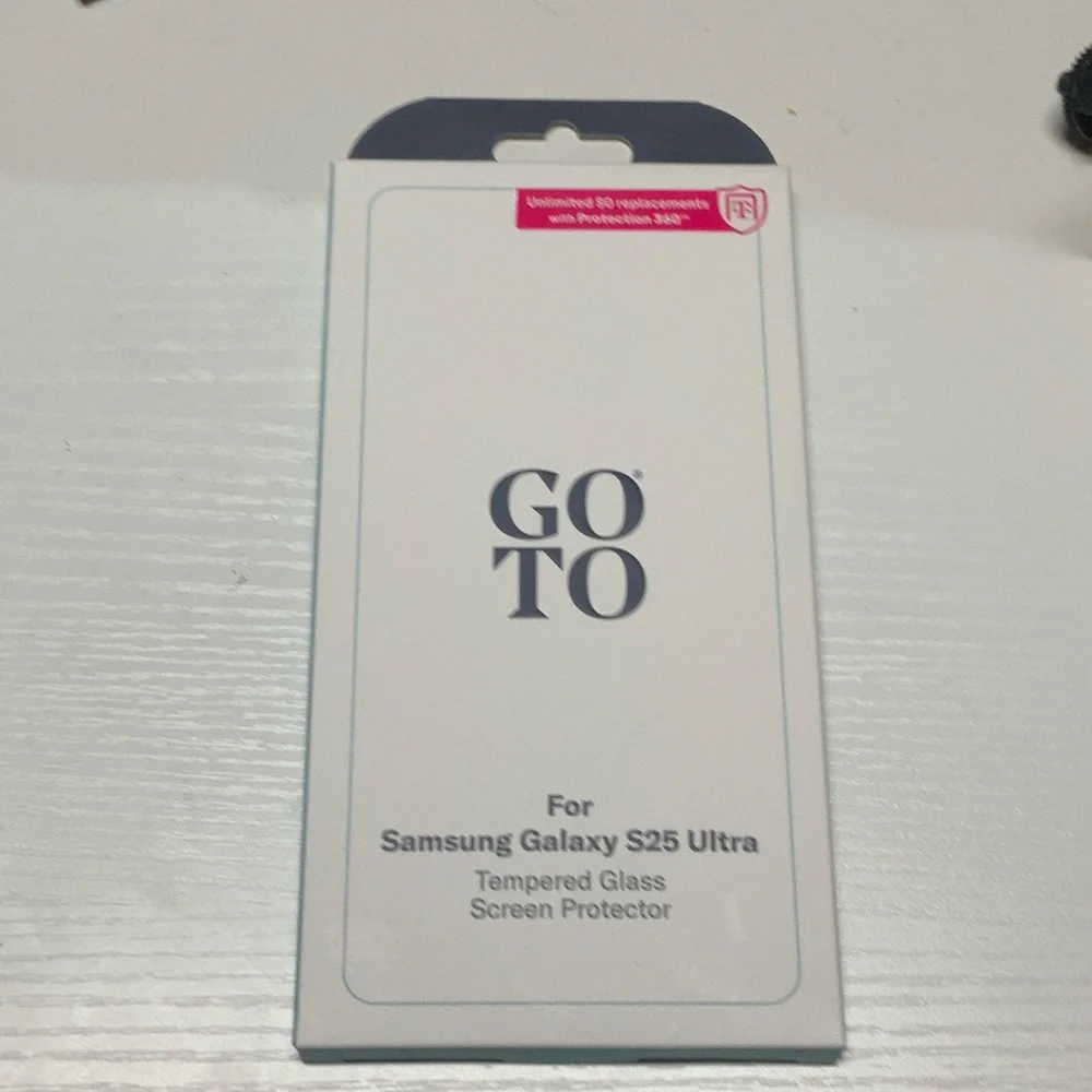 Samsung Galaxy S25 Ultra Tempered Glass Protector - White
